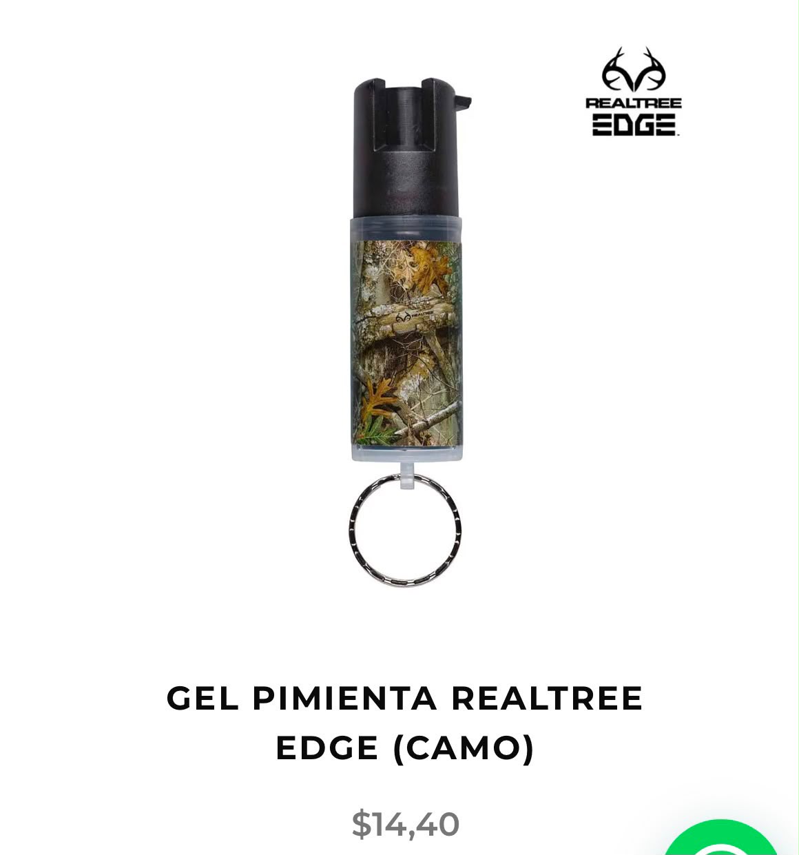 Gel Pimienta RealTree Edge (Camo)